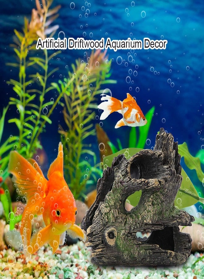 Beufee Aquarium Driftwood, Fake Driftwood Aquarium Decorations Aquarium Decor Wood Reptile Driftwood Artificial Driftwood for Aquarium (03) - Image 2